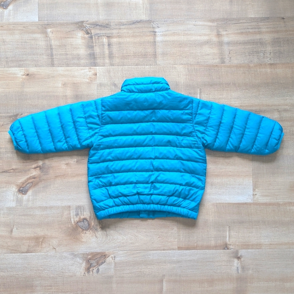 Patagonia Baby Down Sweater in Turquoise - Size 6-12M - Picture 2 of 8